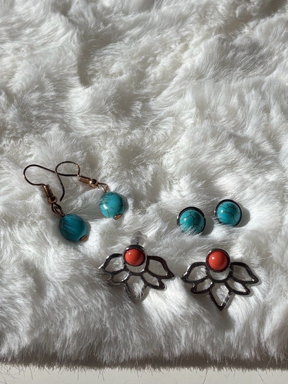 Set of 3 earrings